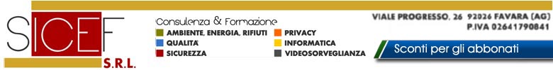 Sicef srl Favara (AG)
